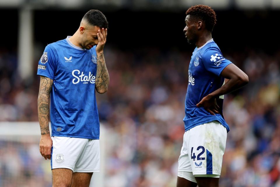 Everton are facing a terrible start to the season (Getty Images)