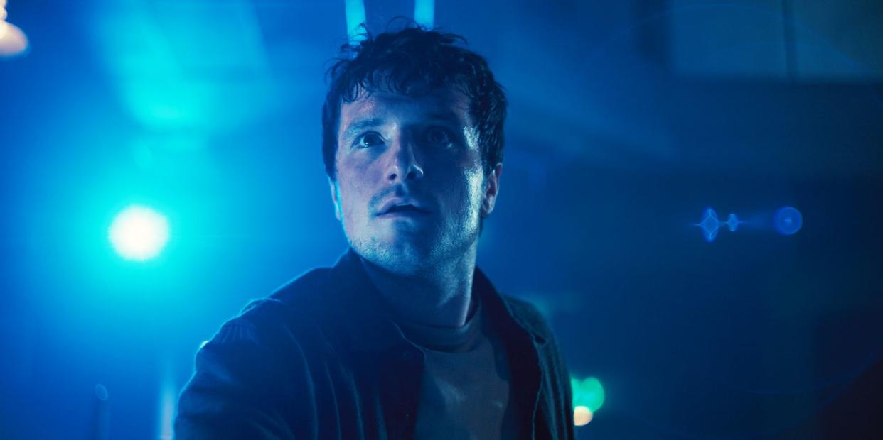 josh hutcherson as mike in five nights at freddy's