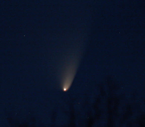 Astrophotographer Victor C. Rogus sent in a photo of Comet Pan-STARRS taken March 20, 2013, in Jadwin, MO. [See his other photo in this gallery.] He writes: "As I look over my collection of images starting with March 11 until now, I see nightly