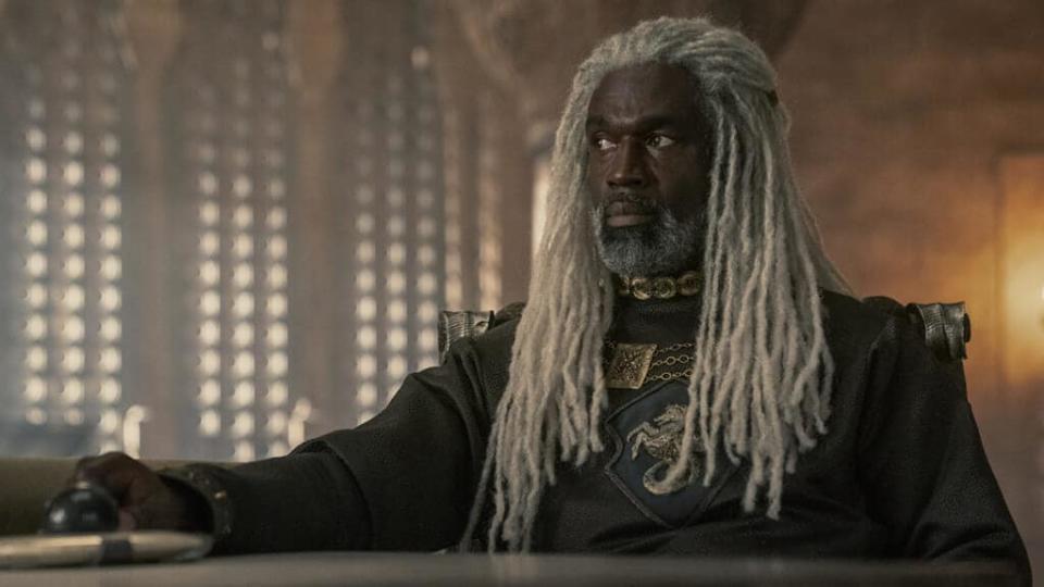 Steve Toussaint as Lord Corlys Velaryon in "House of the Dragon" (HBO)