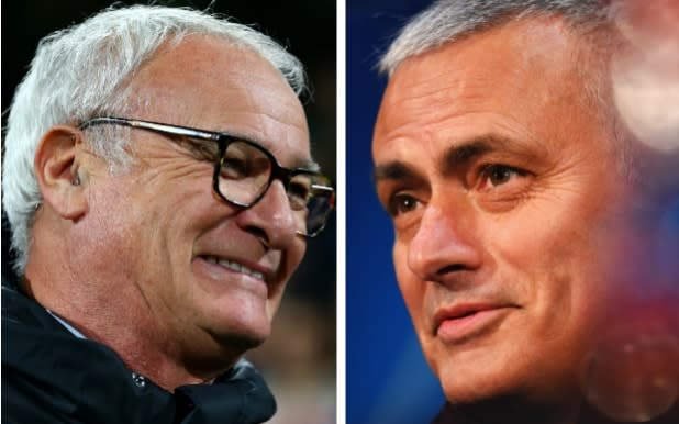 Ranieri called Mourinho a 'fantastic man' ahead of their reunion this weekend - Getty Images