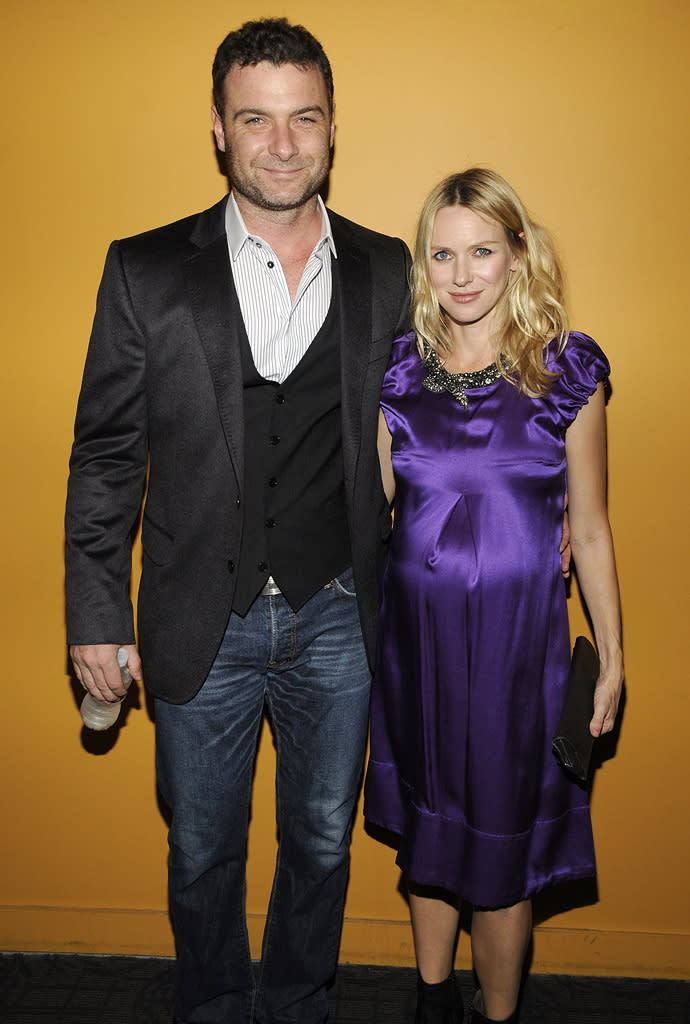 Filth and Wisdom NY Premiere 2008 Liev Schreiber Naomi Watts