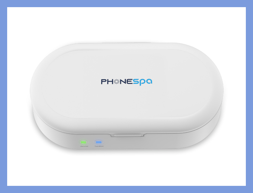 PhoneSpa Phone & Accessory UV-C Sanitizer and Aroma Diffuser. (Photo: Walmart)