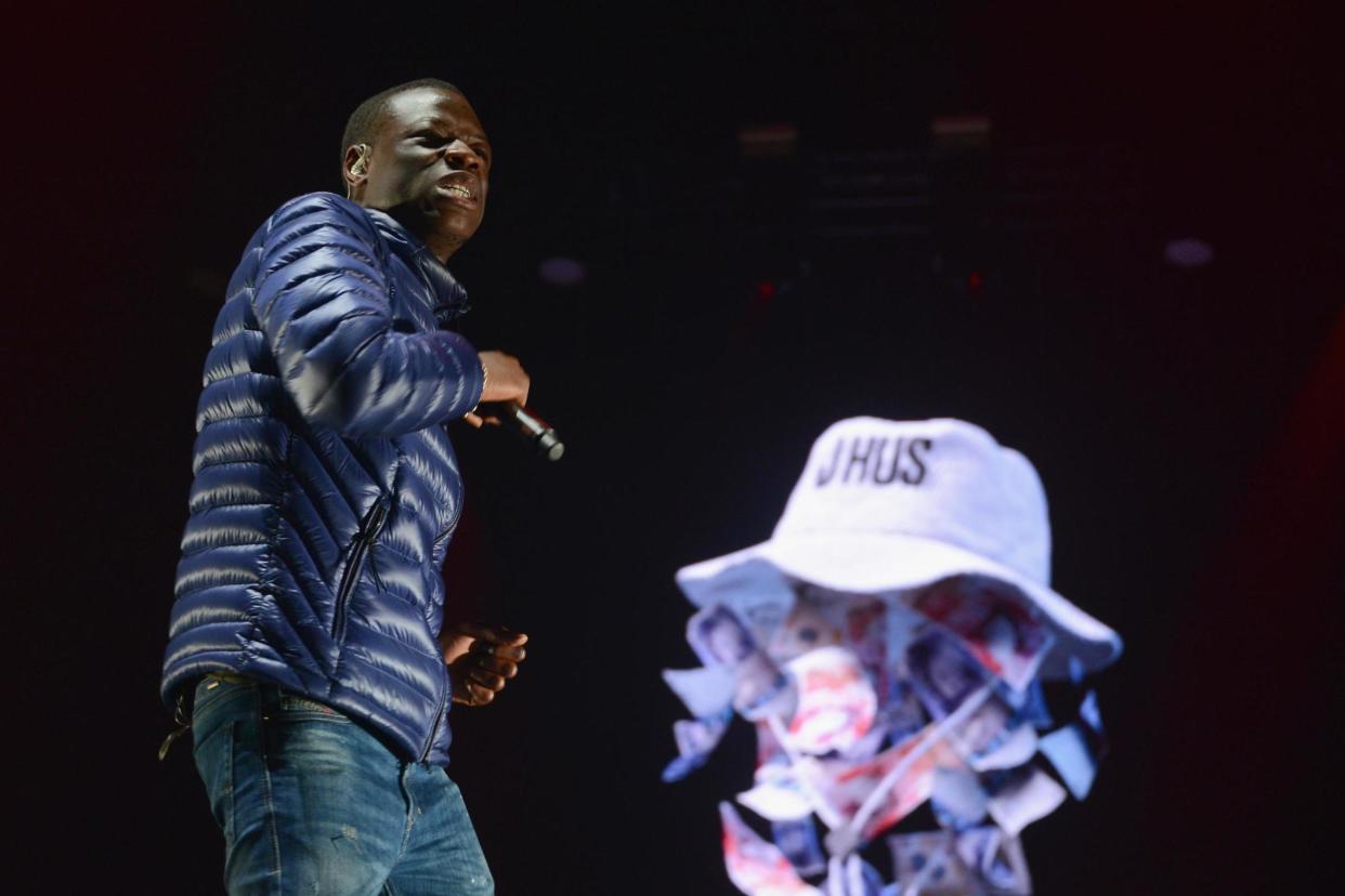 Jailed: Rapper J Hus: Getty Images