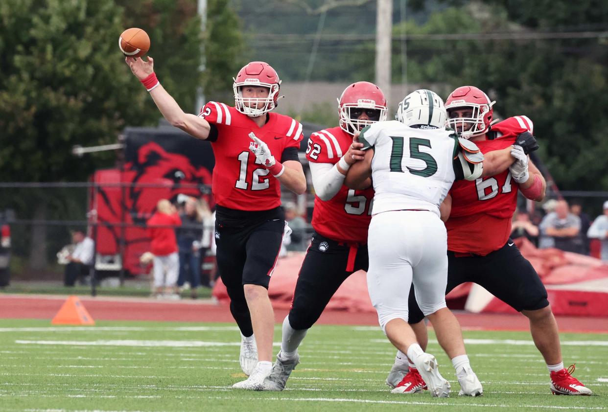 Bridgewater State football team rolls Plymouth State to pick up first