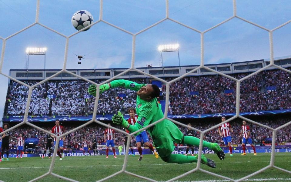 Keylor Navas in action - Credit: Getty Images