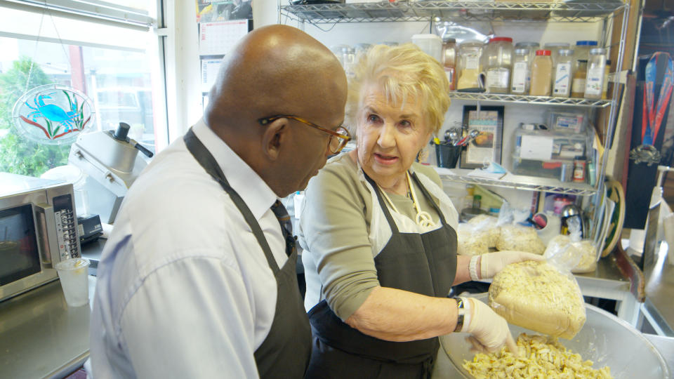 Al Roker learns how to make the famous 