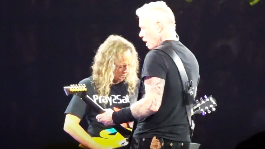  Metallica live in Detroit, 2023. 