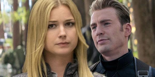 Emily VanCamp admite que su beso con el Capitán América complicó las cosas en el MCU