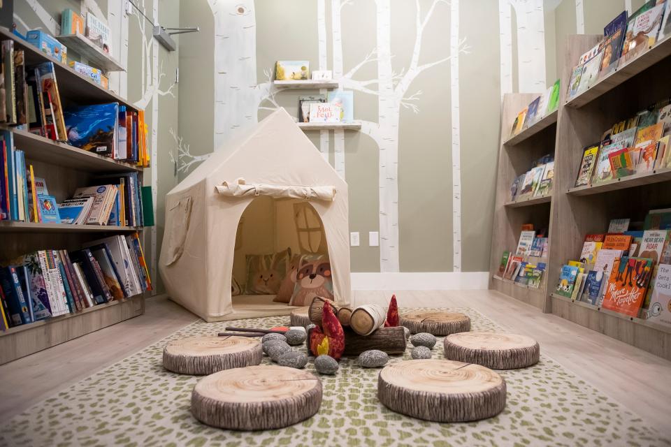 Bound Books created a special space for children where they can read and escape grownups (at least temporarily).