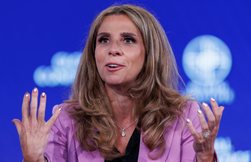 Nicola Mendelsohn, Vice President of Global Business Group at Meta, speaks at the 2022 Milken Institute Global Conference in Beverly Hills, California, U.S., May 2, 2022.  REUTERS/Mike Blake