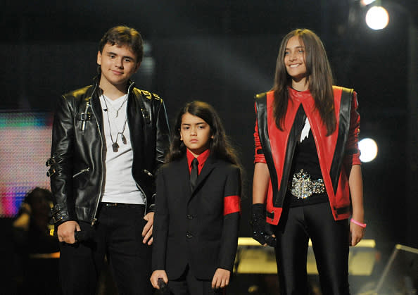 Michael Jackson’s children Prince, Blanket and Paris are reportedly considering legal action against his alleged victims. Photo: Getty Images