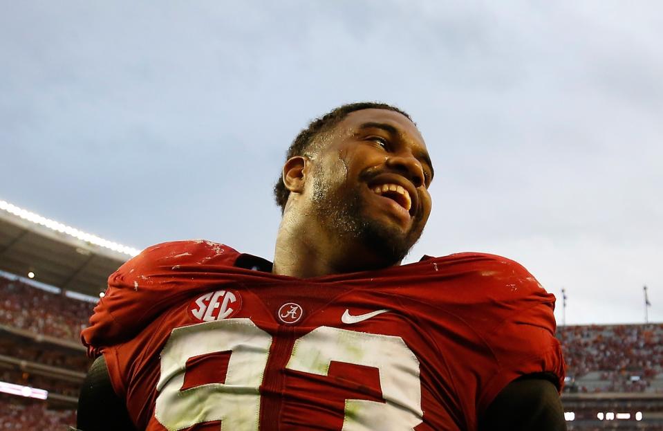 Jonathan Allen had 12 sacks in 2015. (Getty)