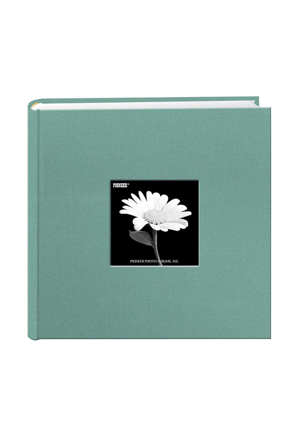 2) Fabric Frame Cover Photo Album