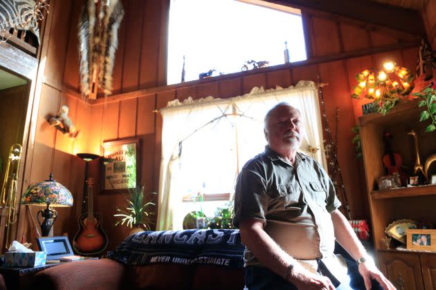 Bob Lancaster is a retiree in Lincolnton, North Carolina, who relies on well water. Locals are worried mining could lead to pollution. (Photo: Brian Blanco for HuffPost)