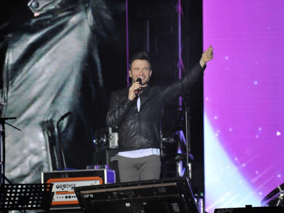 Westlife's Shane Filan performed at the Elmina Lakeside Concert in Malaysia