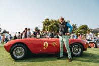 <p>Meet your Best Of Show for 2016, this 1953 Ferrari 375 MM Pininfarina Spider that was the last 375 built. A four-decade barn find, it wears an enviable patina.</p>