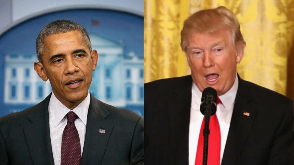 President Barack Obama, President Donald Trump theGrio.com