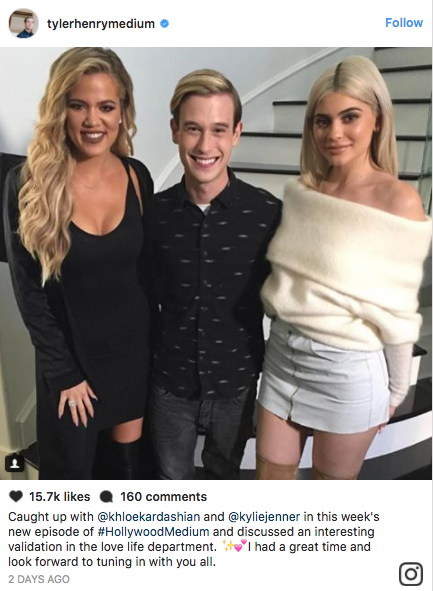 Khloe Kardashian sat down with medium Tyler Henry for a reading, and he told her to look out for skin care.
