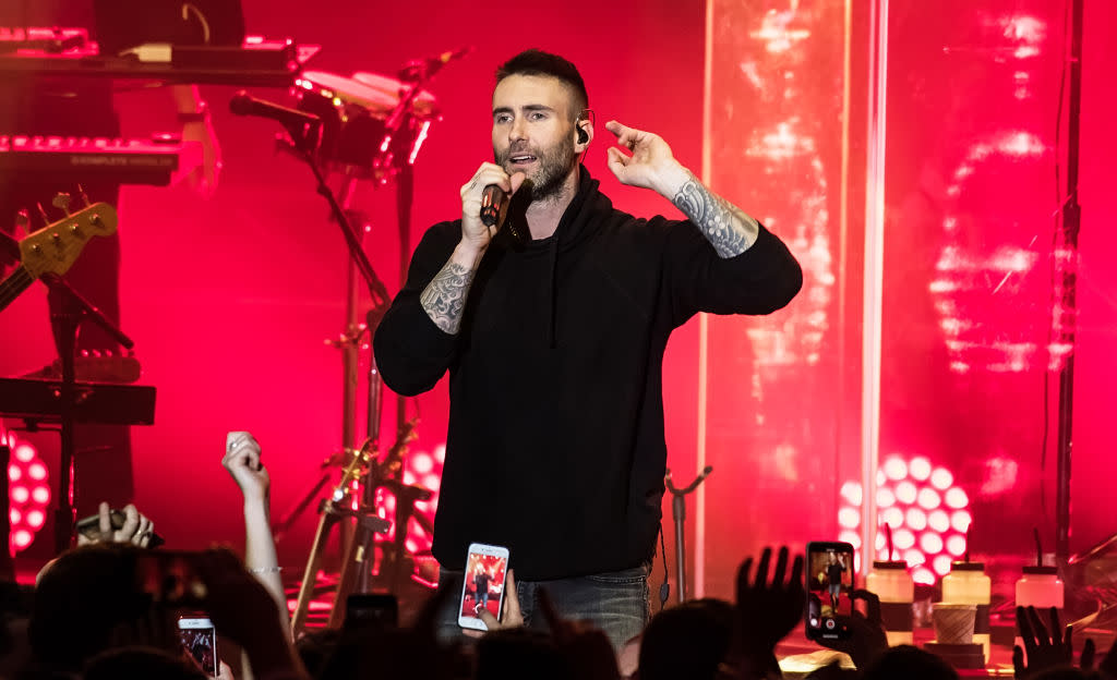 Adam Levine performs at the Philadelphia Navy Yard on Nov. 10, 2018, in Philadelphia. (Photo: Gilbert Carrasquillo/Getty Images)