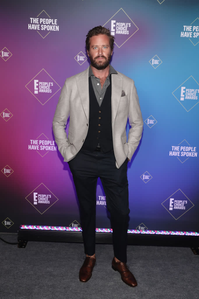 Armie Hammer's accuser, Effie, said he raped her in 2017. His attorney denies it. (Photo: Todd Williamson/E! Entertainment/NBCU Photo Bank via Getty Images)