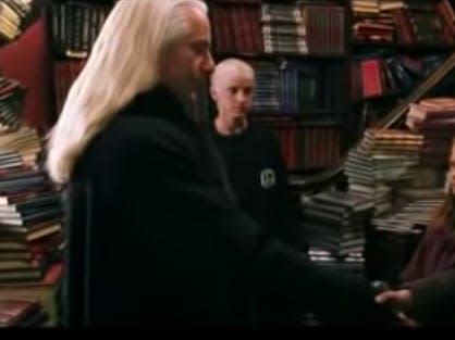 lucius malfoy first outfit