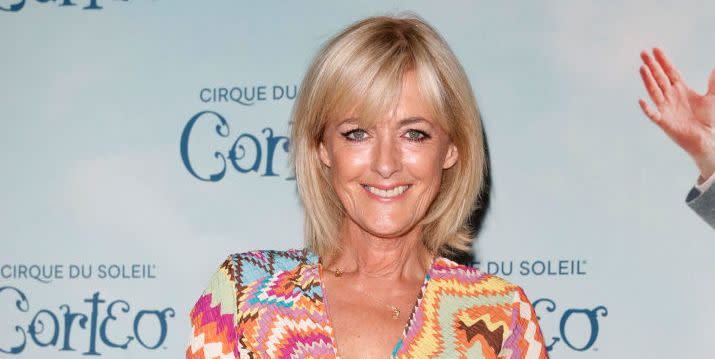 london, england july 13 jane moore attends the uk premier of cirque du soleils corteo at the o2 arena on july 13, 2022 in london, england photo by tristan fewingstristan fewingsgetty images