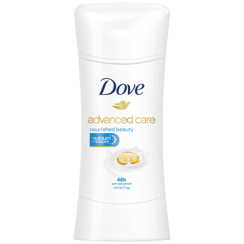 (Photo: <a href="https://www.dove.com/us/en/deodorants/stick/advanced-care-nourished-beauty-antiperspirant.html" target="_blank">Dove</a>)