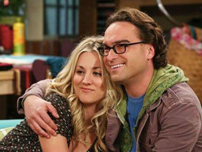 ‘The Big Bang Theory’ stars Kaley Cuoco and Johnny Galecki (CBS)