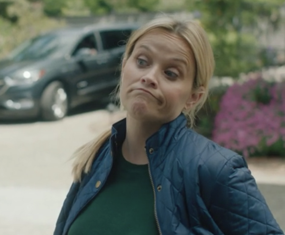 Reese Witherspoon shrugging