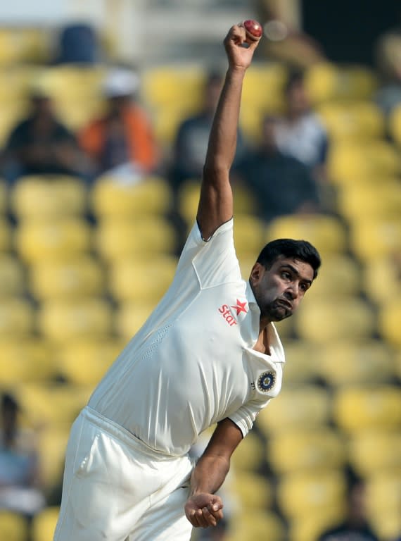 India's Ravichandran Ashwin finished with figures of 5-32 in South Africa's first innings of the third Test in Nagpur