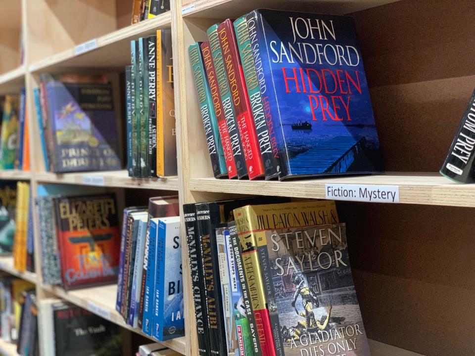 The newly opened used bookstore in Central Lubbock offers books at a lower cost to the community.