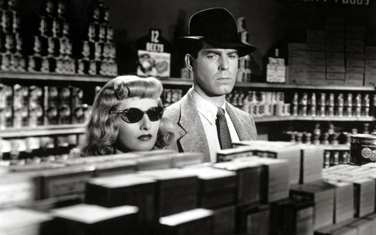 Barbara Stanwyck and Fred MacMurray in Double Indemnity