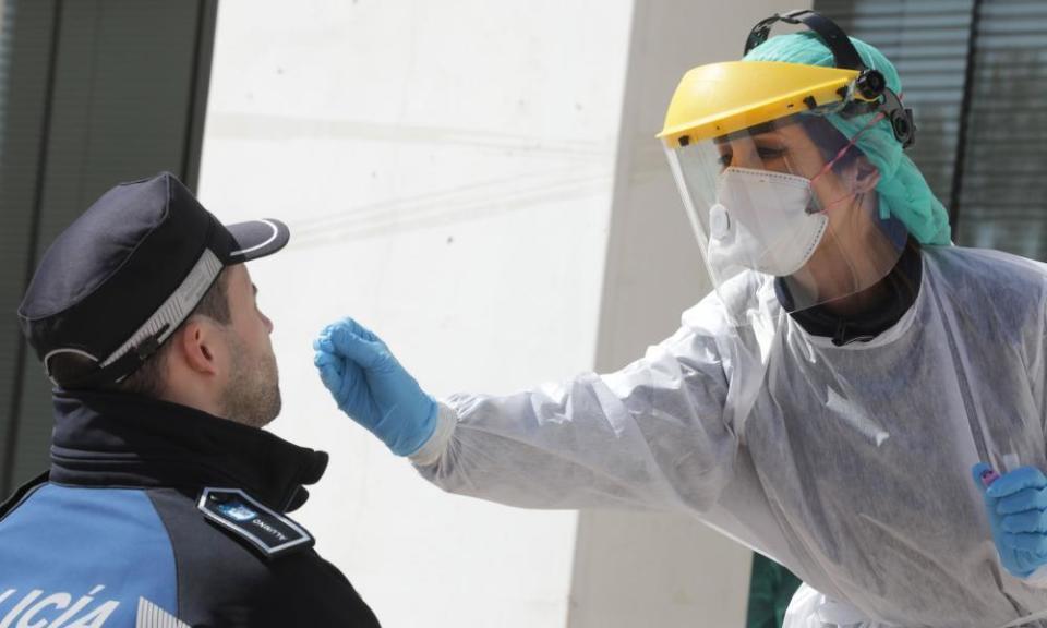 <span>Photograph: Rafa Albarran/Madrid City Hall/AFP via Getty Images</span>