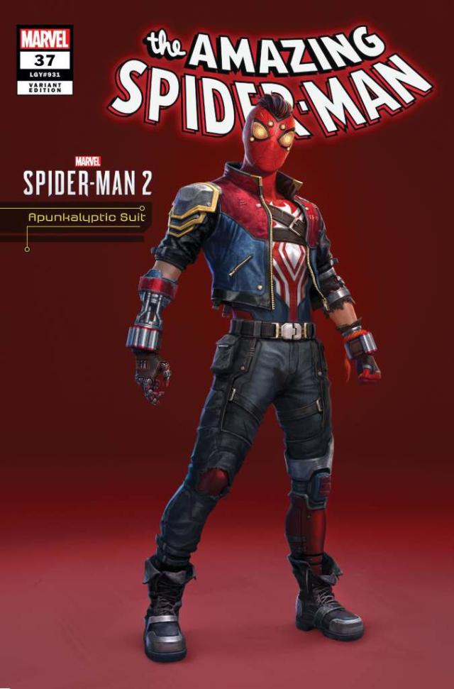 Marvel Variant Covers Showcase the New Costumes of Insomniac's Spider-Man 2