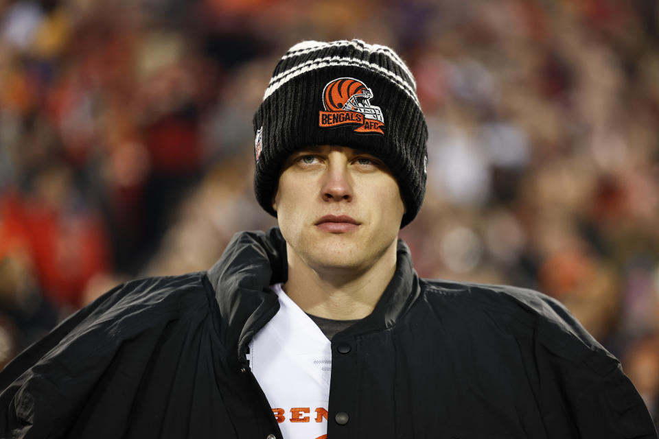 Joe Burrow and the Bengals are still on the ascent, and the AFC North odds reflect it. (Photo by Michael Owens/Getty Images)