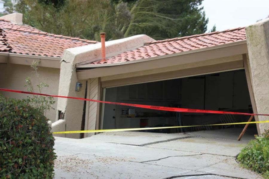 Casas en California se encuentran en riesgo de desplomarse 