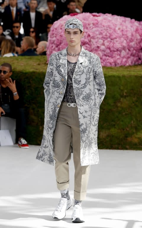 Dior Homme spring/ summer 2019 - Credit: AFP