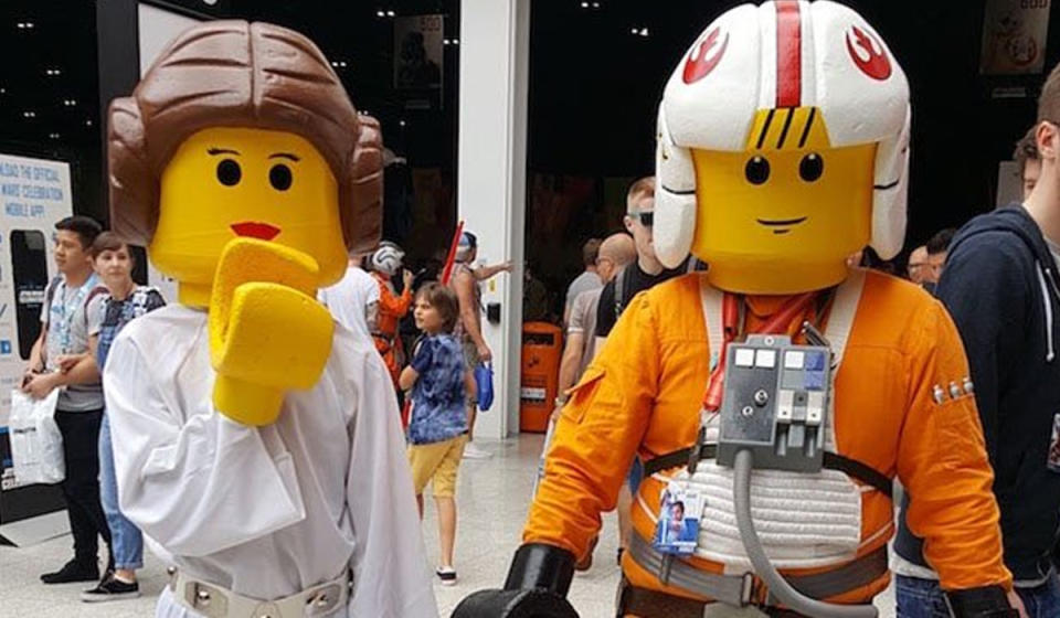 LEGO Princess Leia and Rebel Pilot