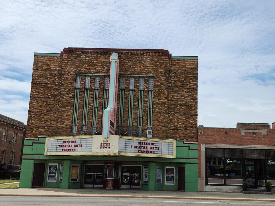 The River Raisin Centre for the Arts has contributed to Monroe’s arts community since the Art Deco-designed Monroe Theater (built in 1938) was saved from the wrecking ball by community supporters, including Brussel Sprout band member Tom Treece. Treece also served as the publicity chairman for the RRCA.