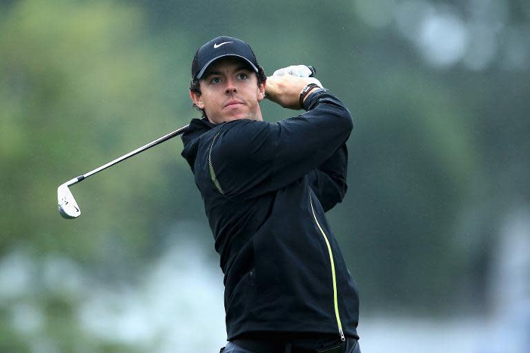 Rory McIlroy of Northern Ireland plays his tee shot on the fifth hole during the second round of the Honda Classic on February 27, 2015 in Palm Beach Gardens, Florida