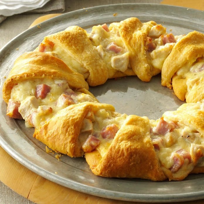 Chicken Cordon Bleu Crescent Ring