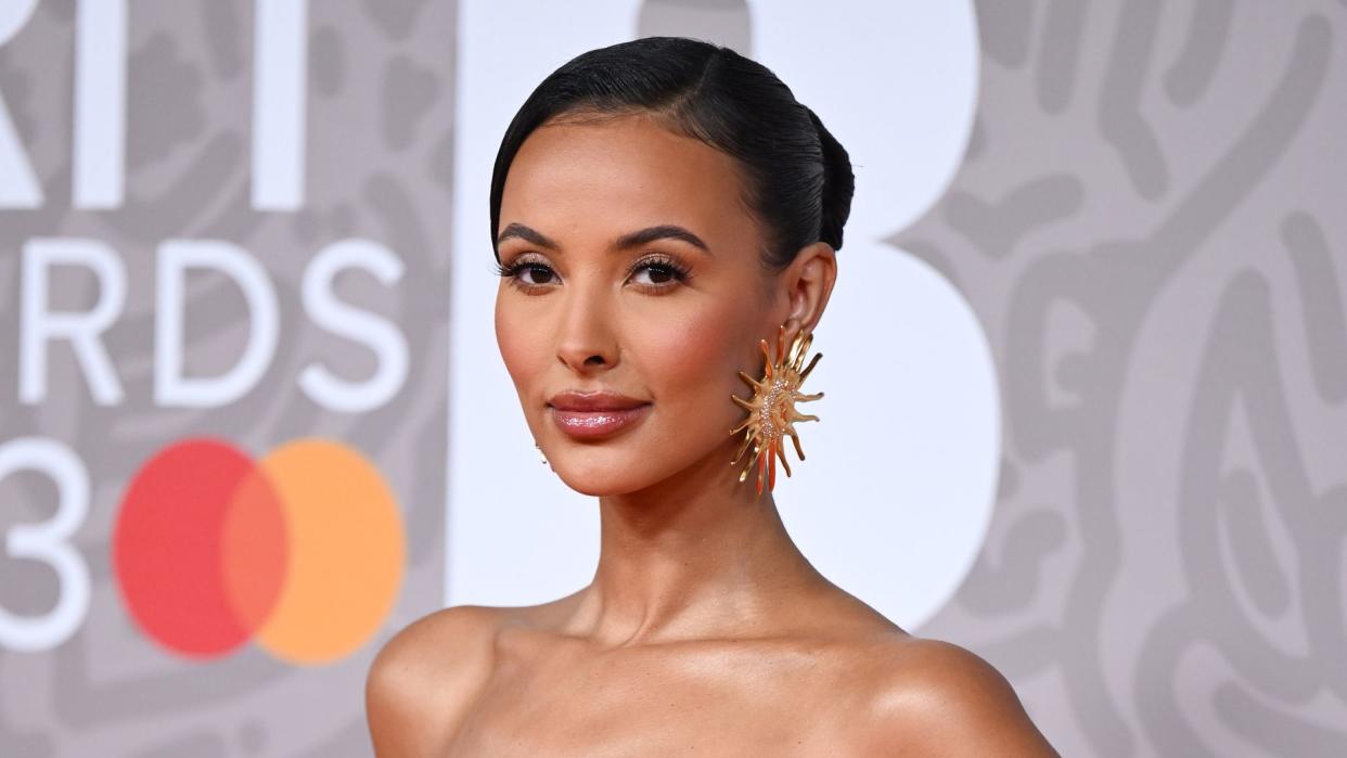 Maya Jama attends The BRIT Awards 2023