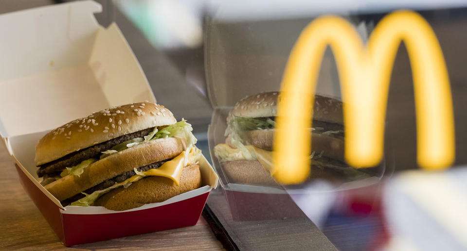 From today, McDonald’s is serving Big Mac burgers for breakfast and experts are split on the prospect of burgers as the first meal of the day. Source: Getty