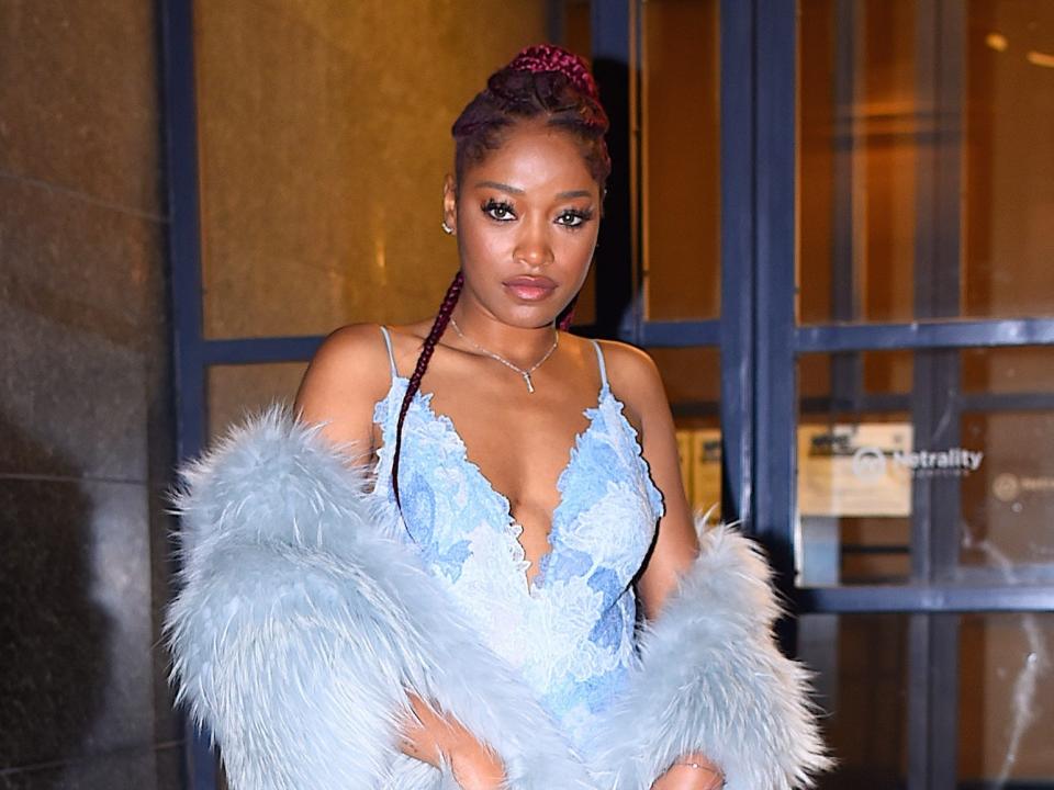 Keke Palmer seen in Manhattan in February 2017.