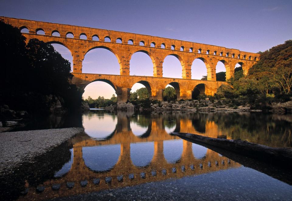 17) The Pont du Gard in Provence