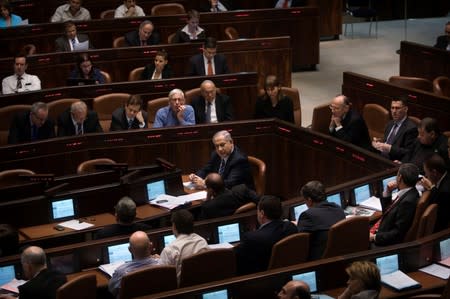 FILE PHOTO: Israel's PM Netanyahu attends opening of Knesset winter session in Jerusalem