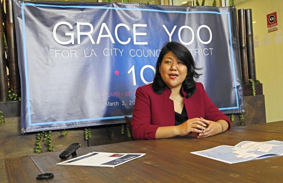 Grace Yoo, shown in 2014, said the website she set up is not defamatory.