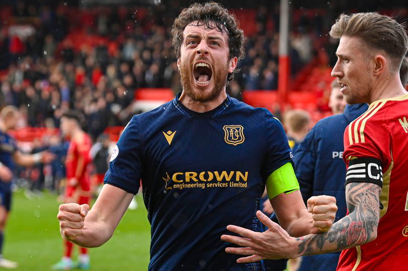 Dundee captain Joe Shaughnessy