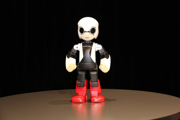 Kirobo only stands about 13.4 inches (34 centimeters) tall. Image posted June 27, 2013.